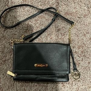 Michael Kors Crossbody Clutch. Black color